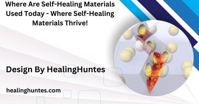 Where Are Self-Healing Materials Used Today – Where Self-Healing Materials Thrive!